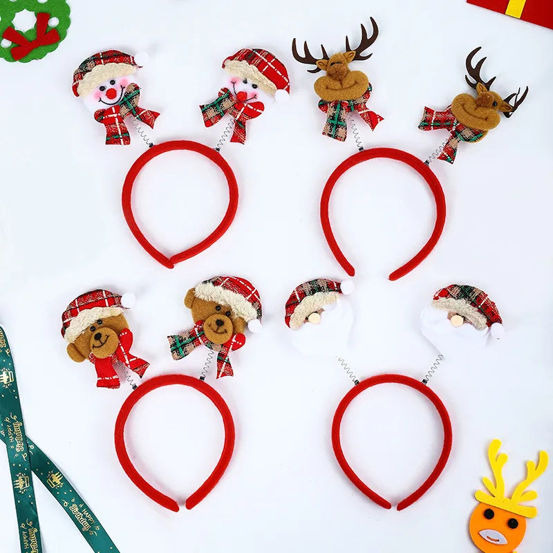 Christmas Cartoon Style Simple Style Color Block Nonwoven Holiday Daily Costume Props
