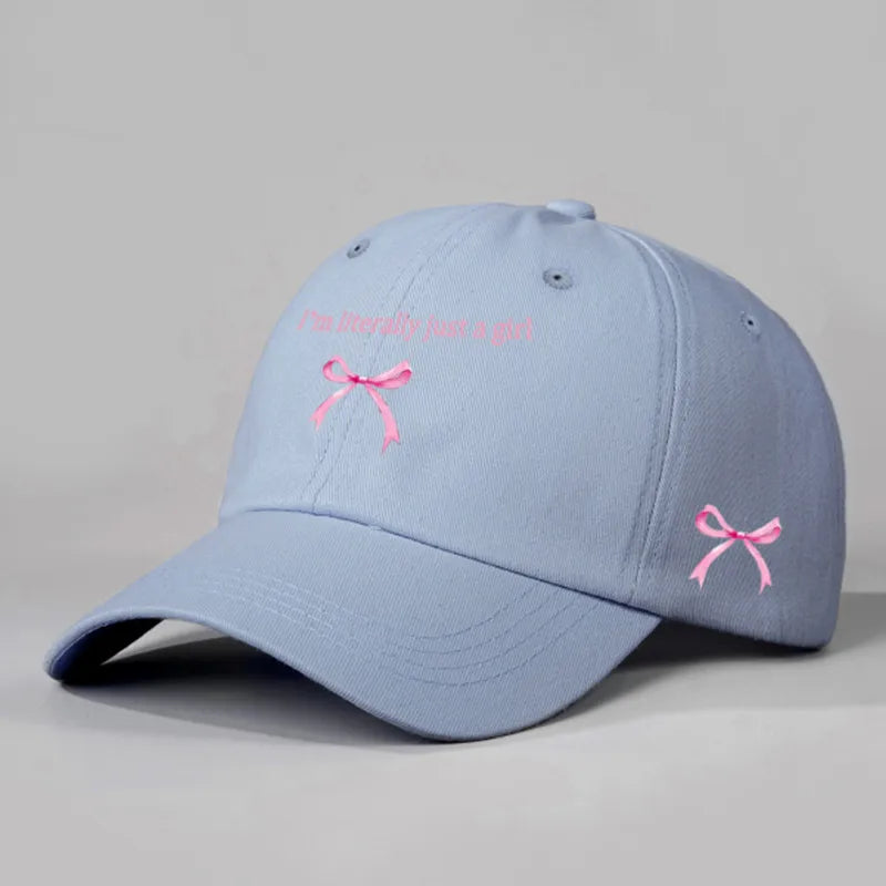 Unisex Simple Style Slogan Curved Eaves Baseball Cap