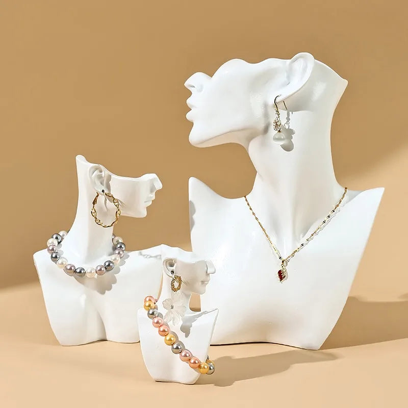 Nordic Style Human Resin Jewelry Display
