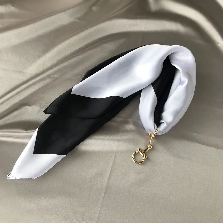 Sweet Flower Alloy Women's Scarf Ring