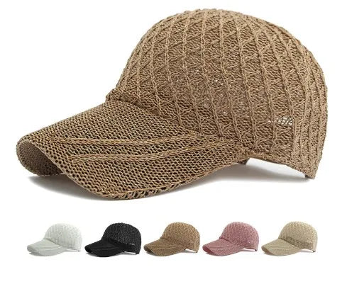 women's basic lingge curved eaves baseball cap