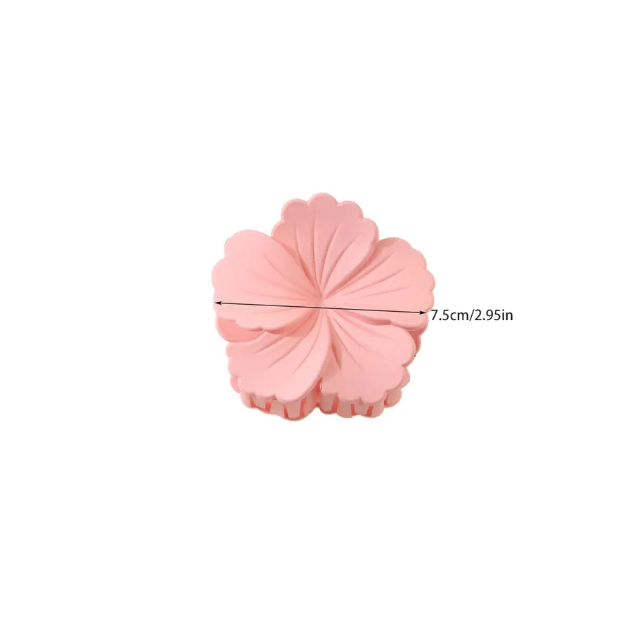 Sweet Women's Plumeria Plastic Stoving Varnish Hair Claws
