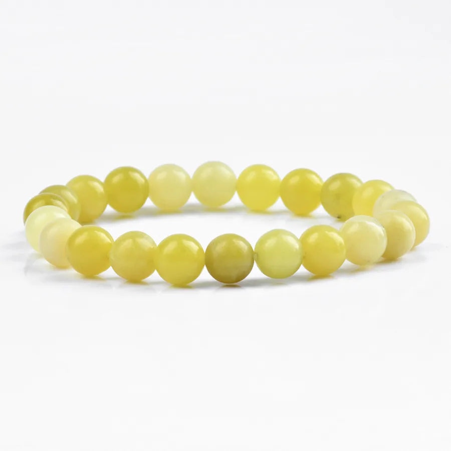 Elegant Geometric Solid Color natural stone Bracelets In Bulk