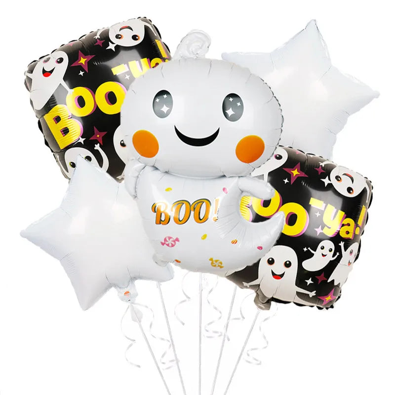 halloween geometric aluminum film party balloon