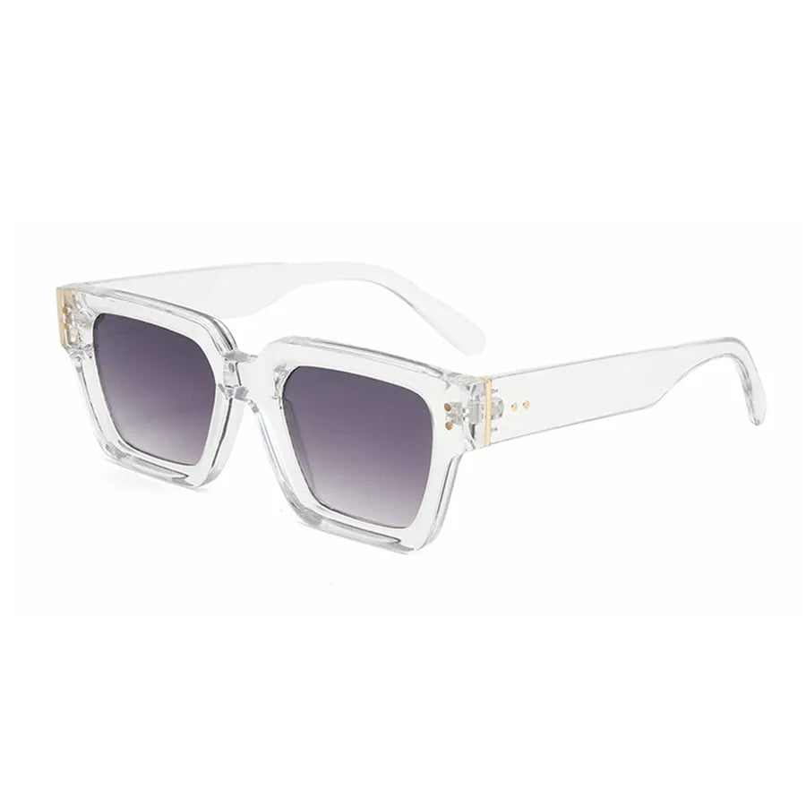 Casual Basic Simple Style Square Pc Square Full Frame Men's Sunglasses