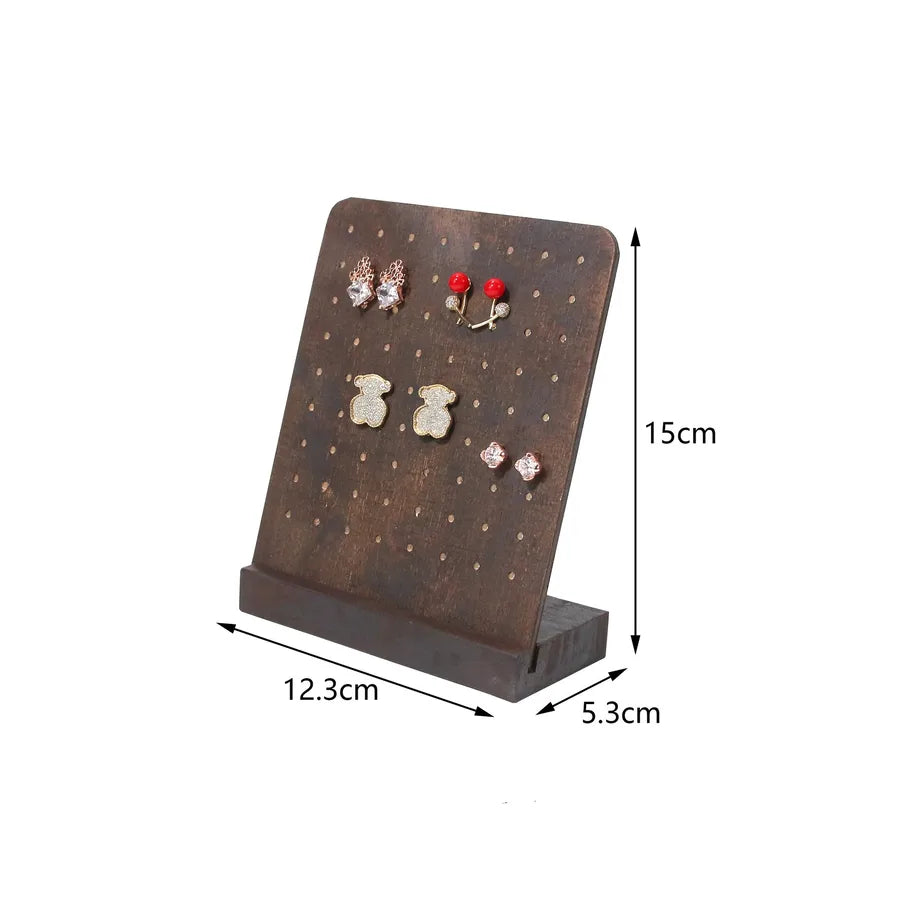 Factory in Stock Creative Jewelry Stand Log Vintage Display Stand Set Necklace Ear Stud Bracelet Bead Tray