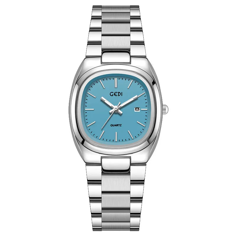 Sweet Solid Color Butterfly Double Snap Quartz Watch Women's Watches