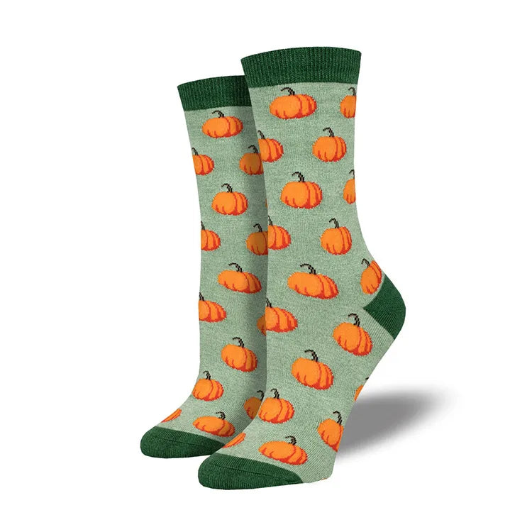 Halloween Cartoon Style Unisex Cartoon Cotton Crew Socks A Pair