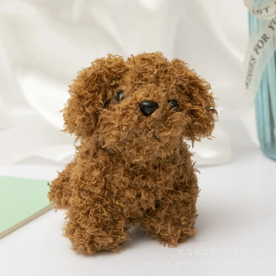 Cute simulation dog plush toy puppy doll Xiaodi dog doll rag doll wedding annual meeting small gift wholesale