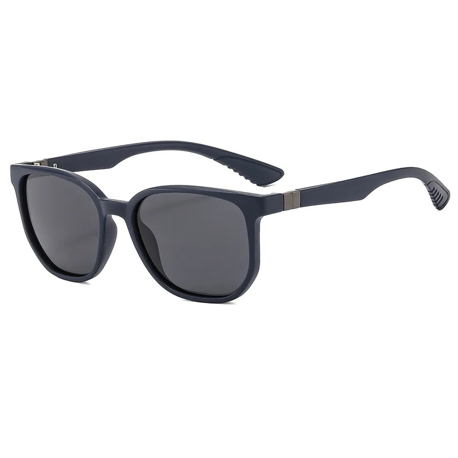 Vacation Classic Style Solid Color Pc Square Full Frame Men's Sunglasses