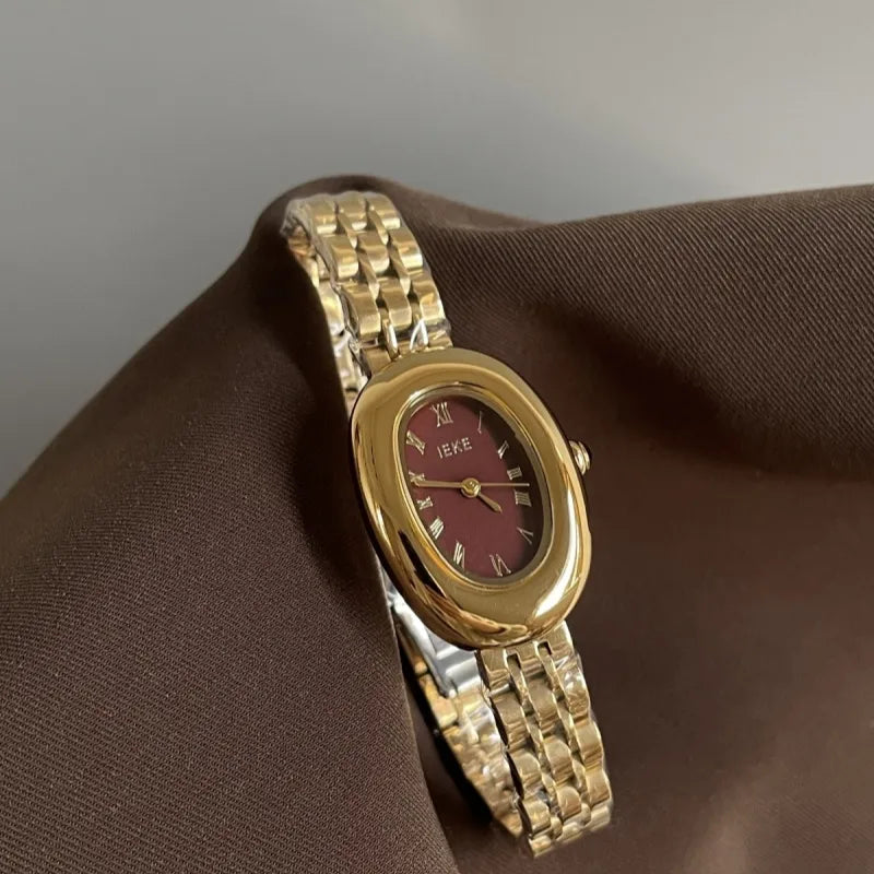 Casual Luxurious Square Double Side Snaps Quartz Watch