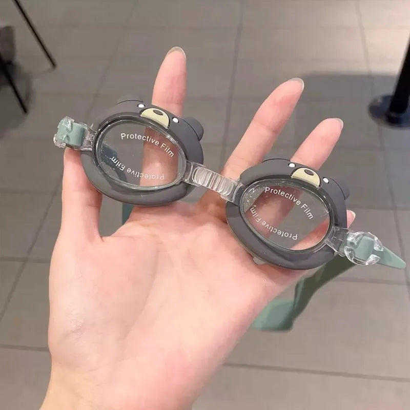 Cute Animal Cartoon Plastic Kid'S Swimming Goggles Glasses