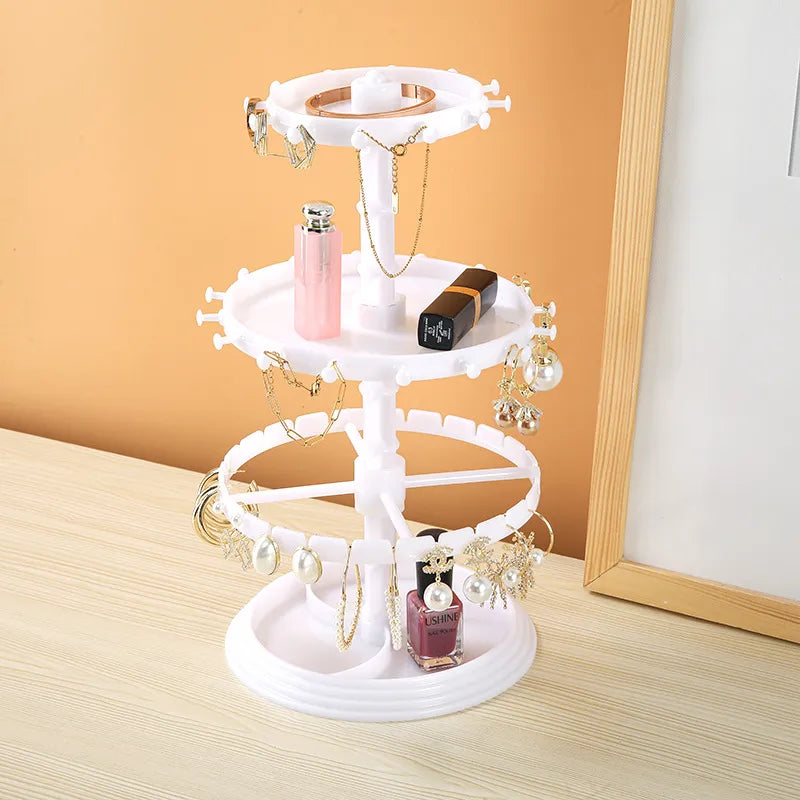 1 Piece Plastic Elegant Simple Style Geometric Jewelry Display Jewelry Rack