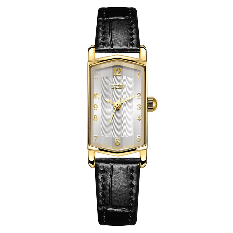 Retro Solid Color Hook Quartz Watch Women's Watches