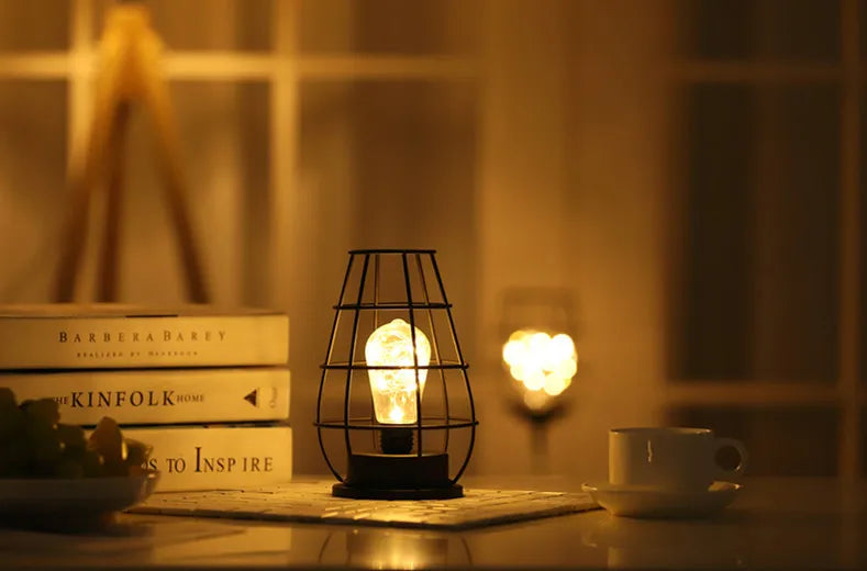 Simple Style Artistic Geometric Iron Indoor Party Night Lights