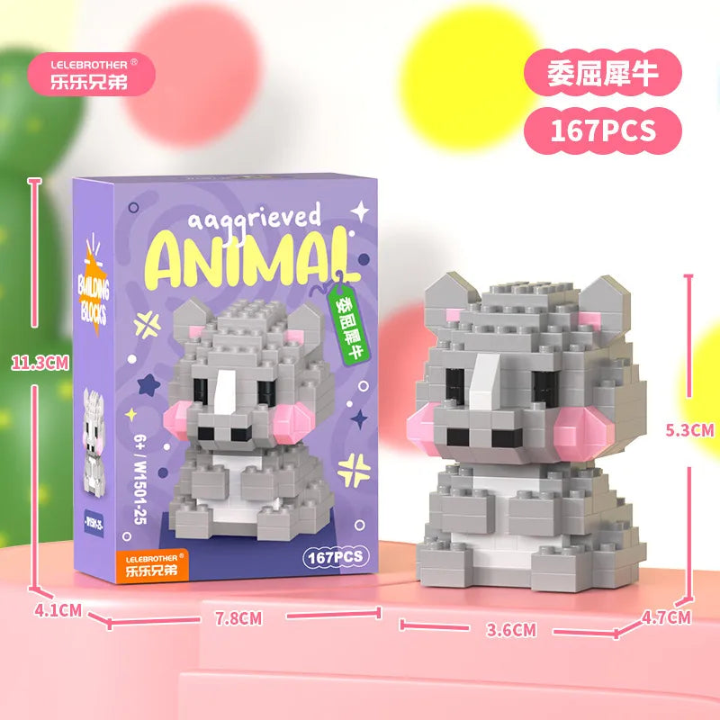 Kids(7-16Years) Children Unisex Animal ABS Building Toys Learning & Education Toys