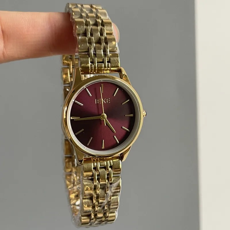 Casual Luxurious Square Double Side Snaps Quartz Watch