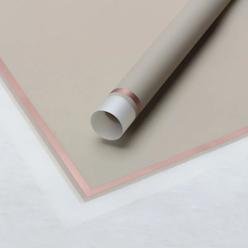 Elegant Romantic Solid Color Korean Plain Paper Daily Date Korean Floral Wrapping Paper Party Supplies Gift Wrapping Supplies 1 Pack of 20 Sheets