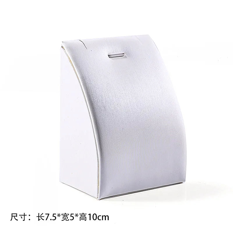 Jewelry Display Stand Ring Earring Bracelet Organizer Counter Decoration Rectangular Wooden Tray Luxury Feel Combination Craft