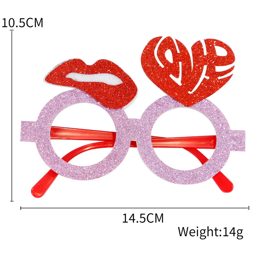 valentine's day geometric cloth party costume props