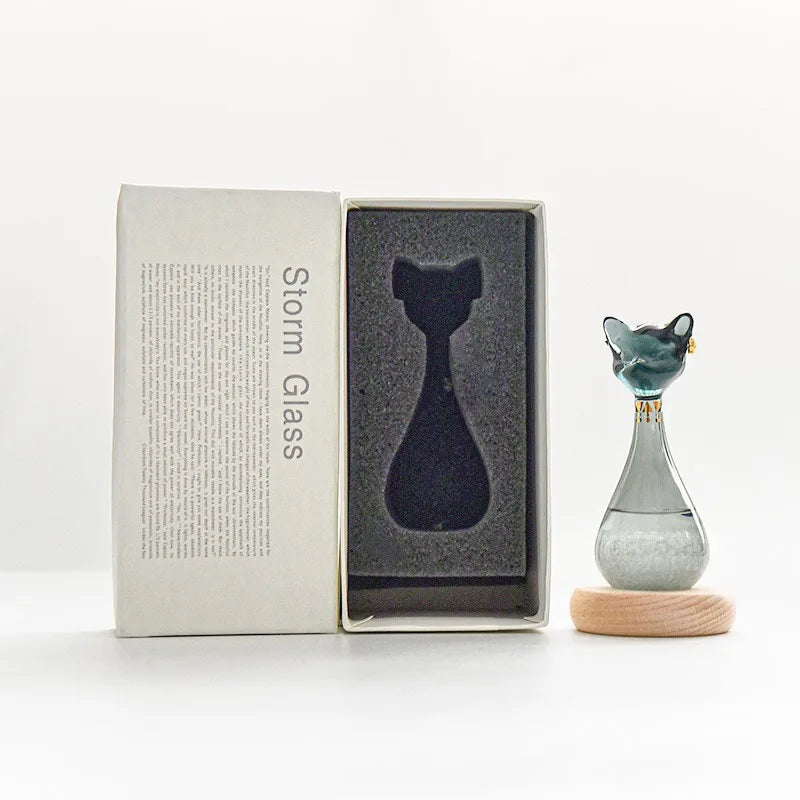 Simple Style Cat Glass  Ornaments