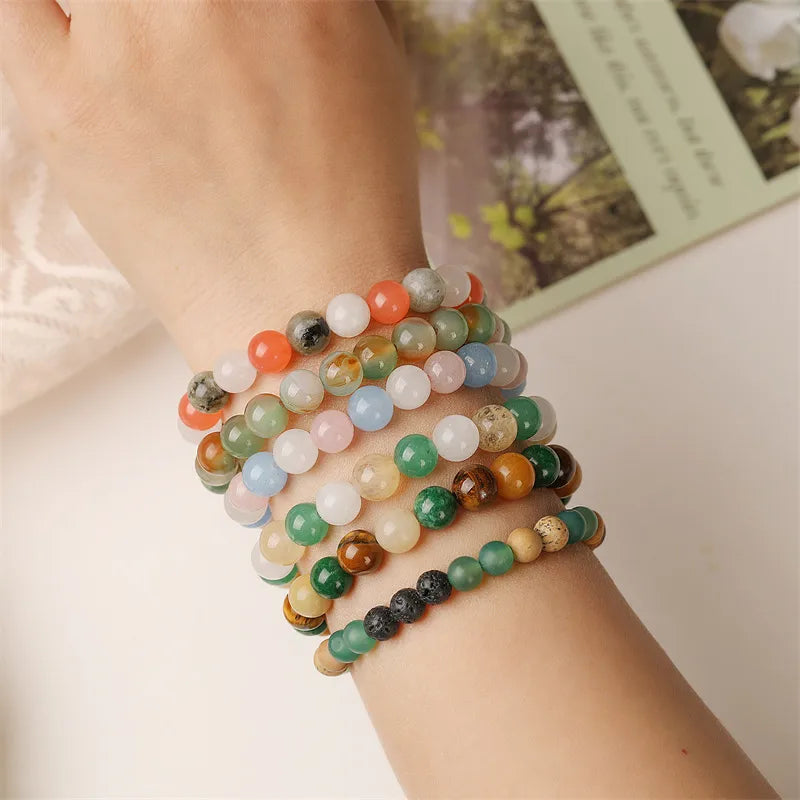 Elegant  Geometric natural stone Bracelets In Bulk