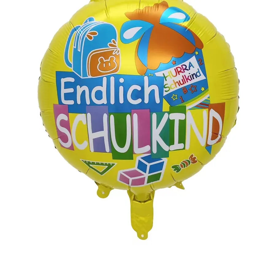 geometric aluminum film school balloon