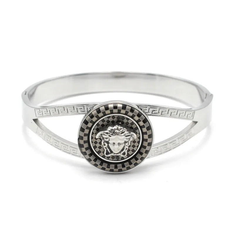 Simple Style Roman Style British Style Animal Titanium Steel Men's Bangle Men Cuff & Bangle