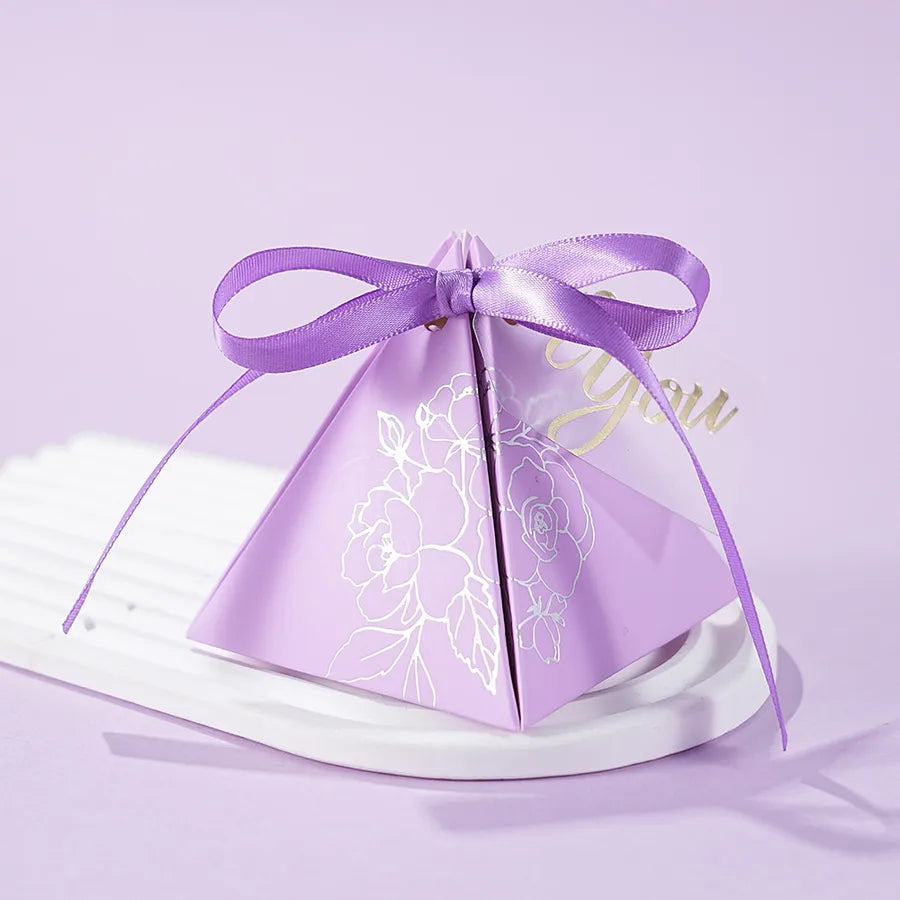 valentine's day flower bow knot paper wedding gift wrapping supplies 1 piece