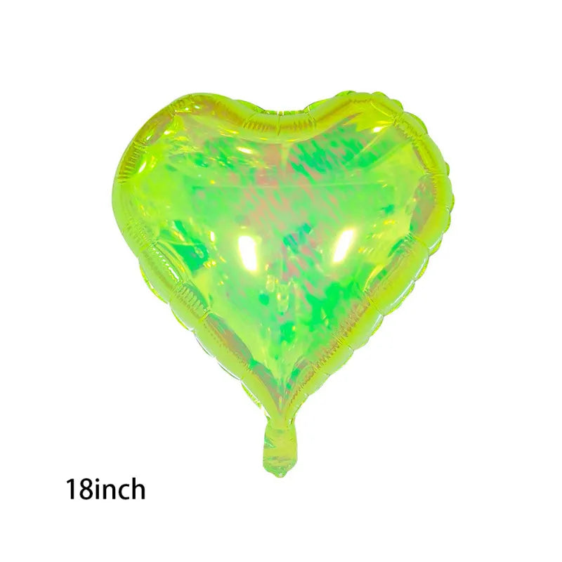 Birthday Casual Sweet Star Heart Shape Butterfly Aluminum Film Party Festival Balloons