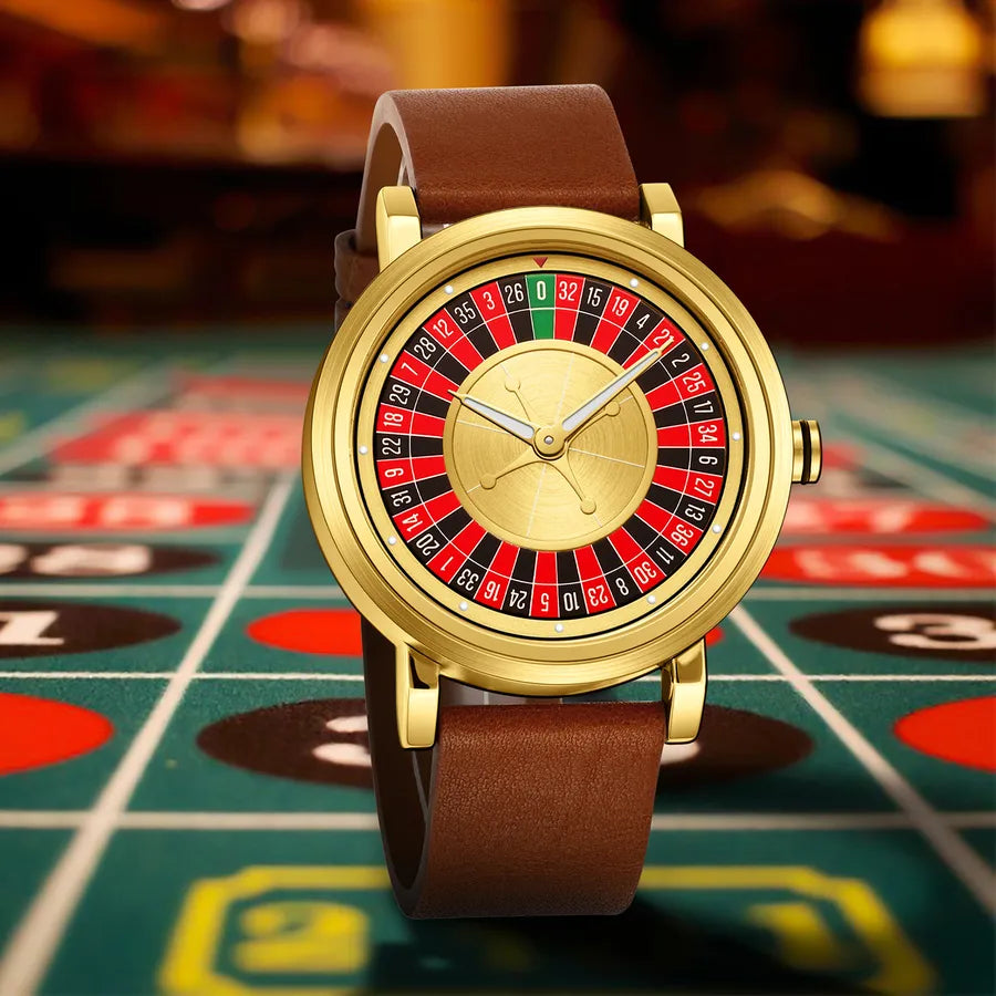 Retro Geometric Buckle Quartz Watch Men's Watches