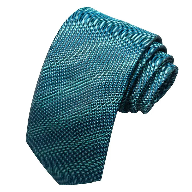 business formal solid color cashew nuts flower polyester yarn men's tie