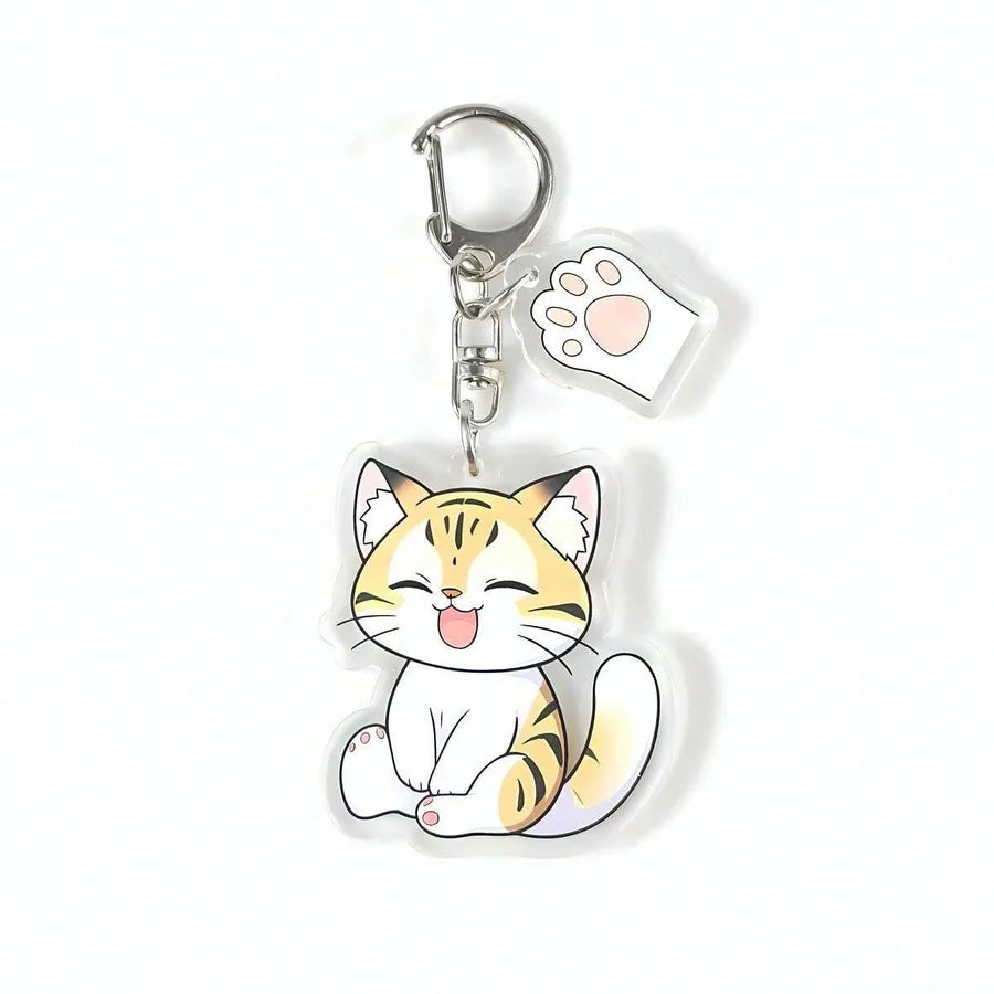 Cute Animal Arylic Keychain