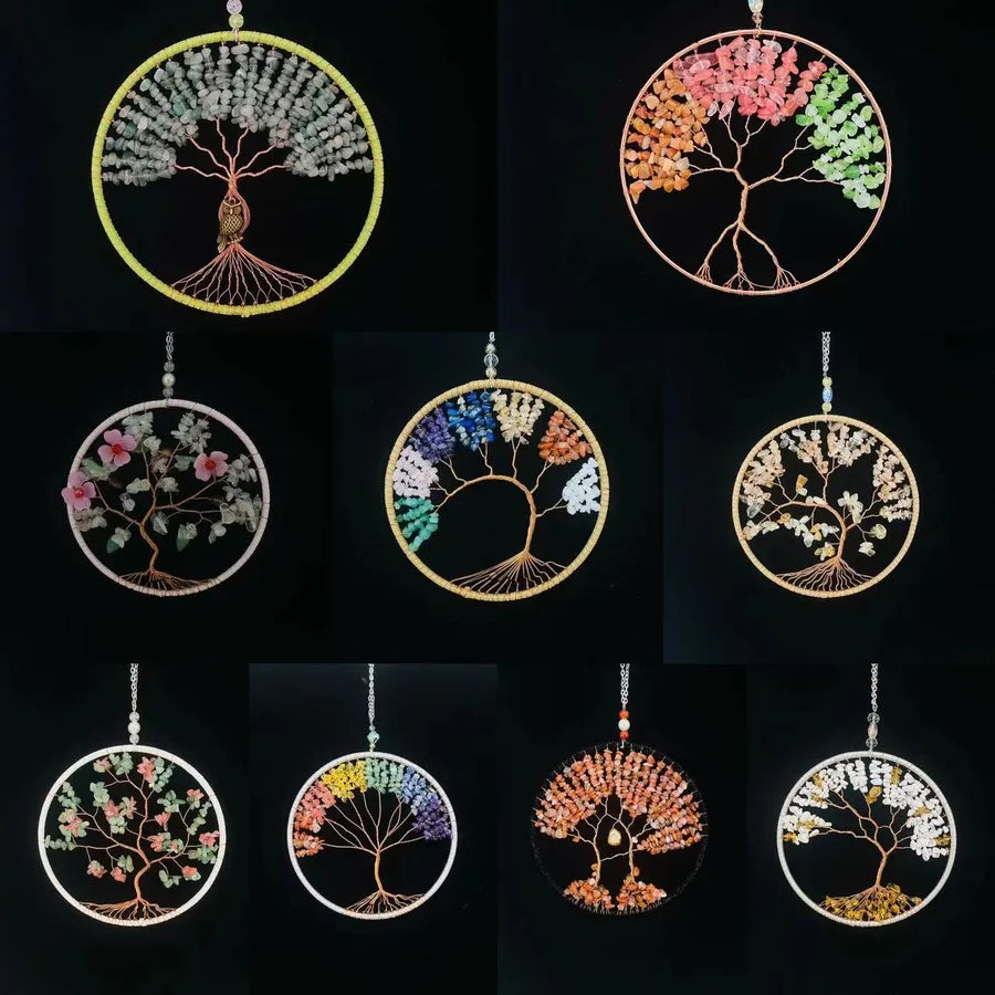 classical pastoral tree gravel pendant artificial decorations