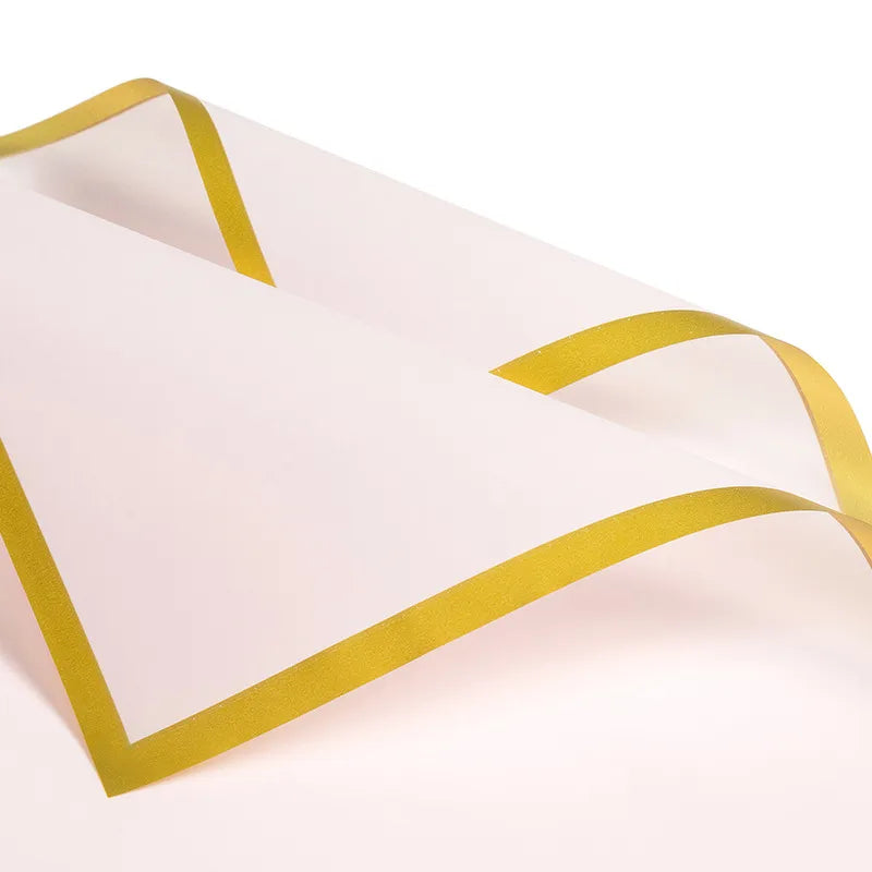 Simple Style Color Block Plastic Date Festival Gift Wrapping Supplies Party Supplies Gift Wrapping Supplies 20 PCS/Package