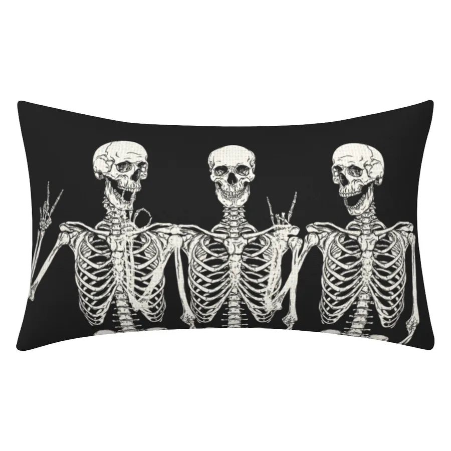Halloween Cute Funny letter Ghost Polyester Pillow Cases Couch & Sofa Decor