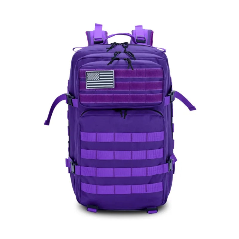 Unisex Vacation Sports Solid Color Oxford Cloth Anti-theft Travel Bags