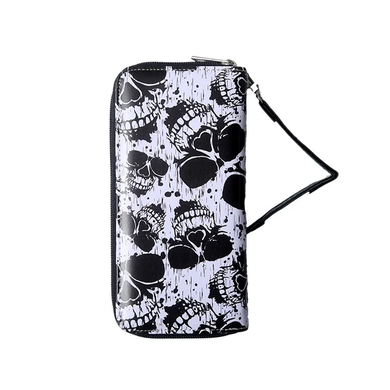 unisex cartoon pvc zipper wallets