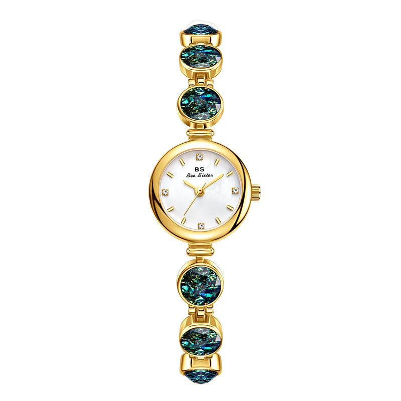 Simple Style Classic Style Solid Color Jewelry Buckle Quartz Women's Watches