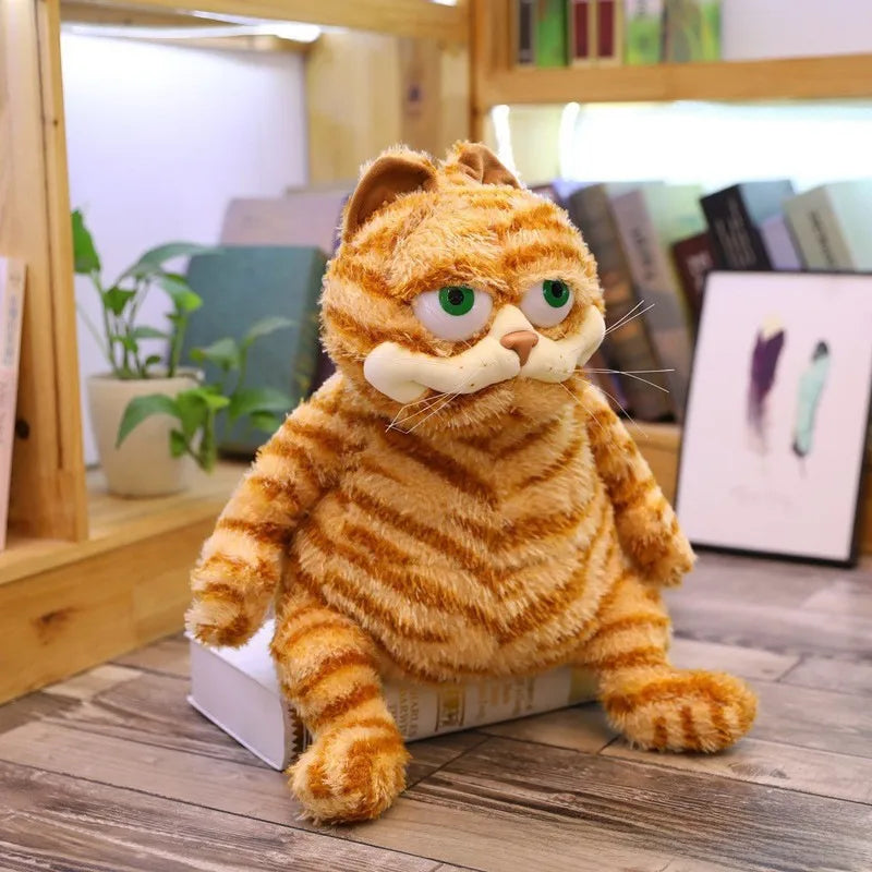 Fat Cat Doll Plush Toy Fat Cat Dumber Doll Wholesale Tiger Cat   Fat Cat