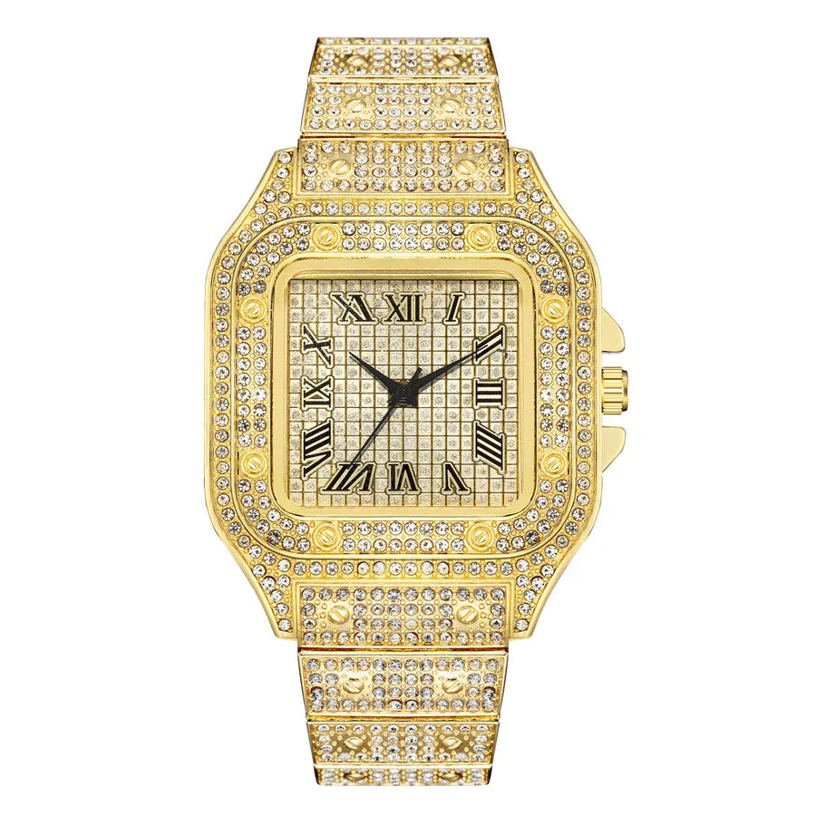 fashion stainless steel alloy women's watches