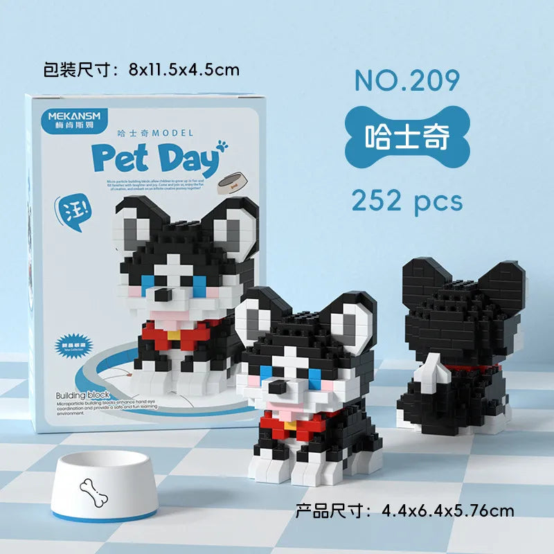 Kids(7-16Years) Children Unisex Cartoon Character Plastic Building Toys Learning & Education Toys