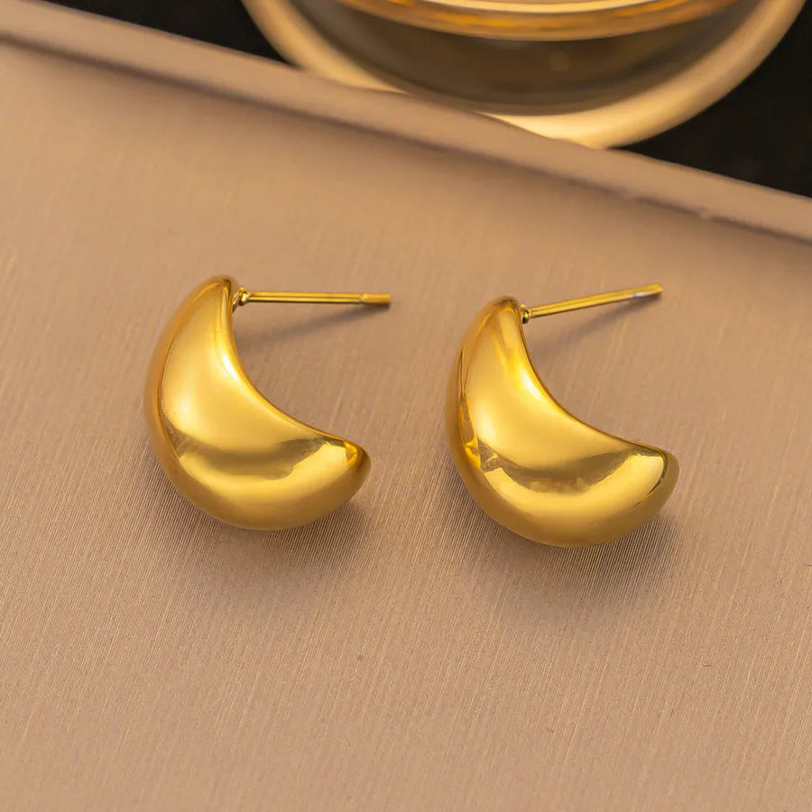 1 Pair IG Style Elegant Vintage Style Heart Shape Flower Butterfly 304 Stainless Steel Drop Earrings Ear Studs