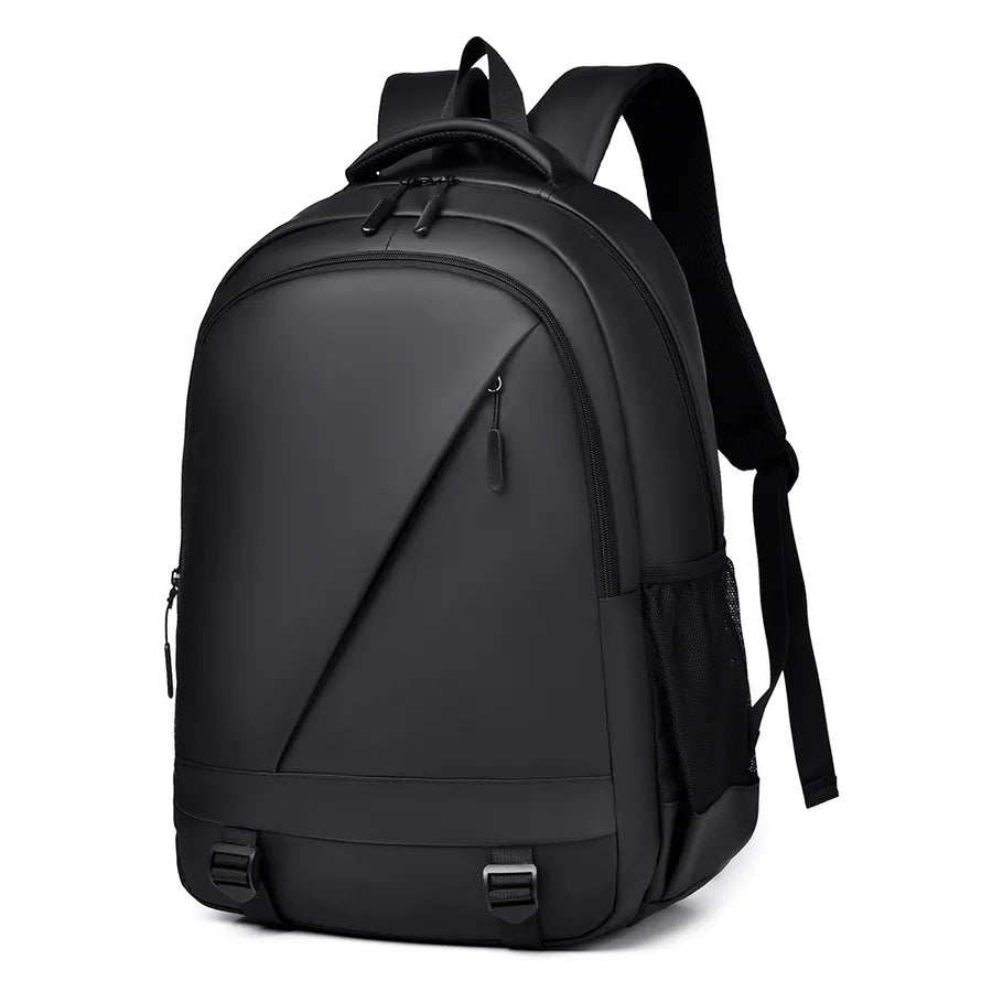 Waterproof Water Repellent Anti-theft Solid Color Daily Street Shopping Laptop Backpack