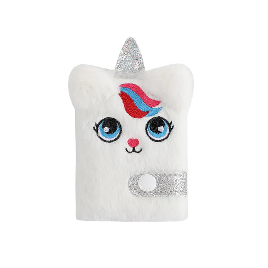 1 Piece Animal Class Learning School Plush Casual Cute Notebook