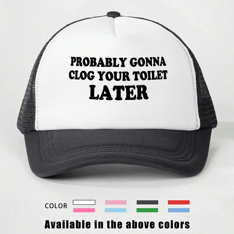 Women's Vacation Classic Style Letter English Letters Curved Eaves Baseball Cap