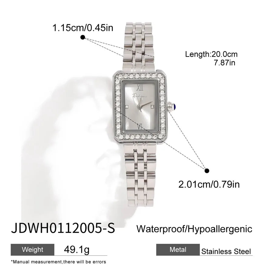 Basic Simple Style Commute Geometric Quartz Watch Women's Watches