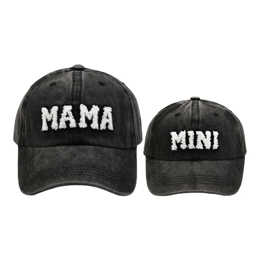 kid's women's streetwear letter curved eaves baseball cap