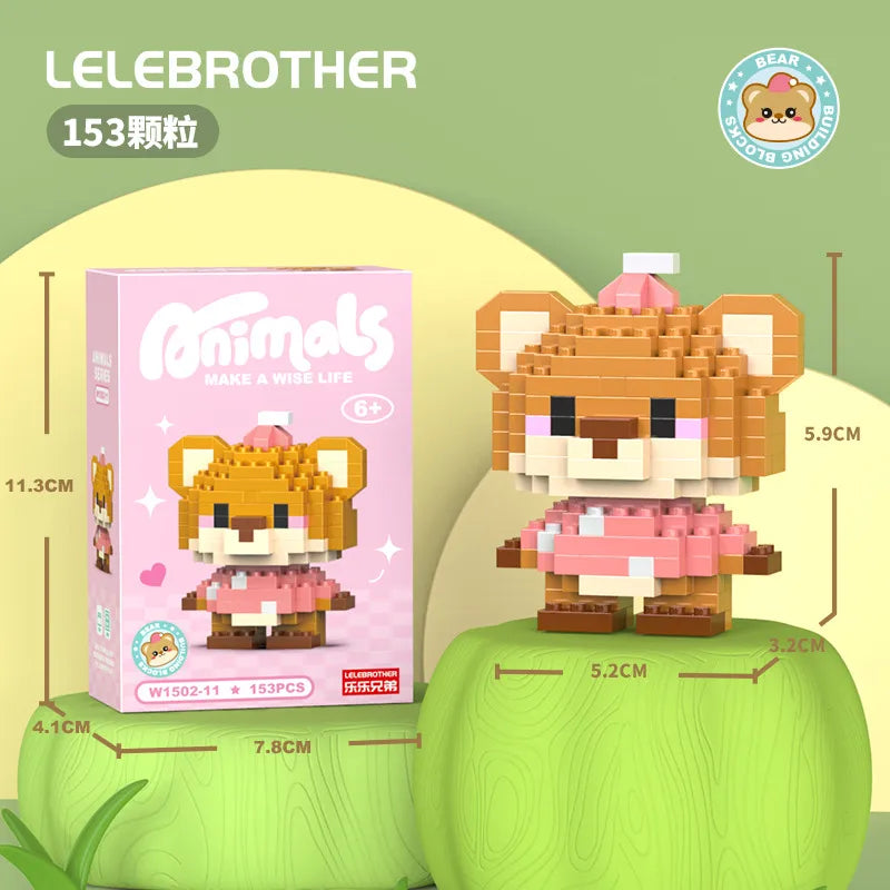 Kids(7-16Years) Children Unisex Animal ABS Building Toys Learning & Education Toys
