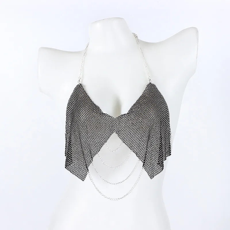 Women's Wrap Crop Top Tank Tops Diamond Streetwear Solid Color